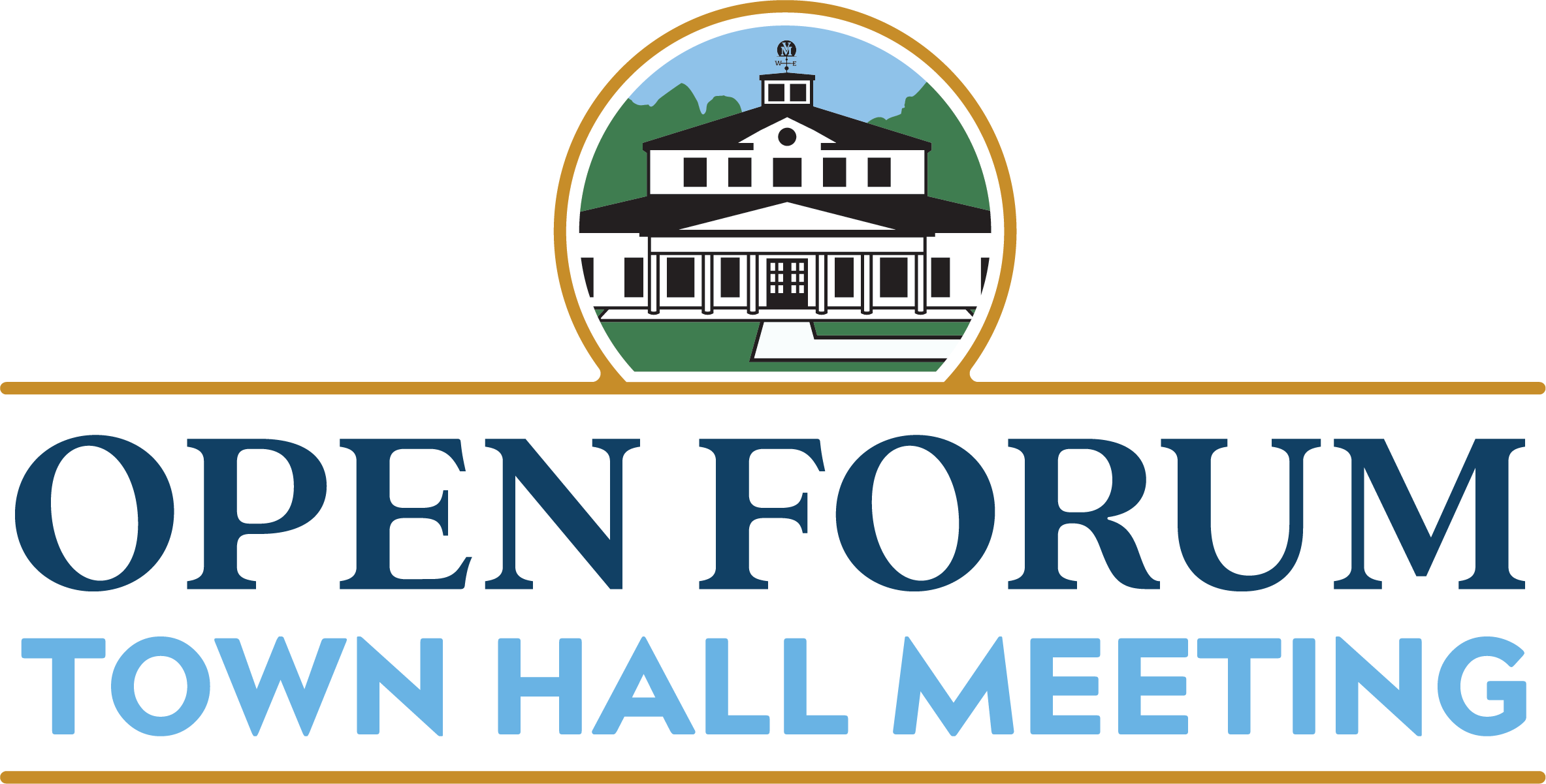 Open Forum Town Hall Meeting Logo